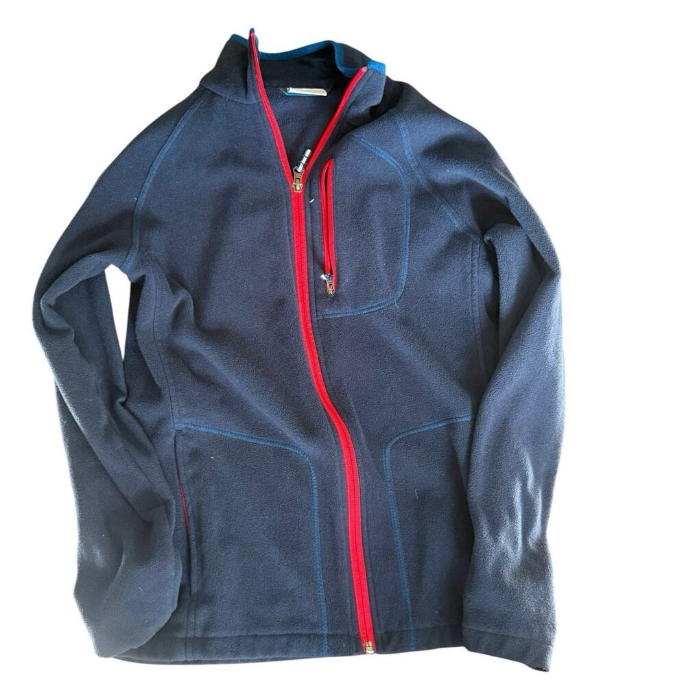 Columbia Blue Full-Zip Fleece Jacket 10/12